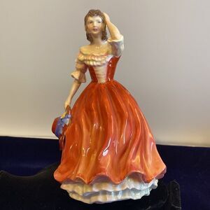 Rare Royal Adderley Bone China Figurine “March Winds”